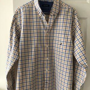 Nautica Plaid Button-Down Shirt